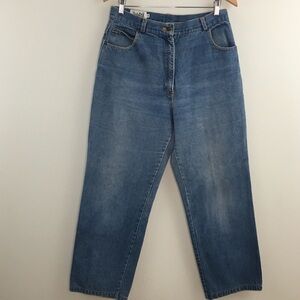 Tabi | Blue Relaxed Fit Jeans with Natural Fading